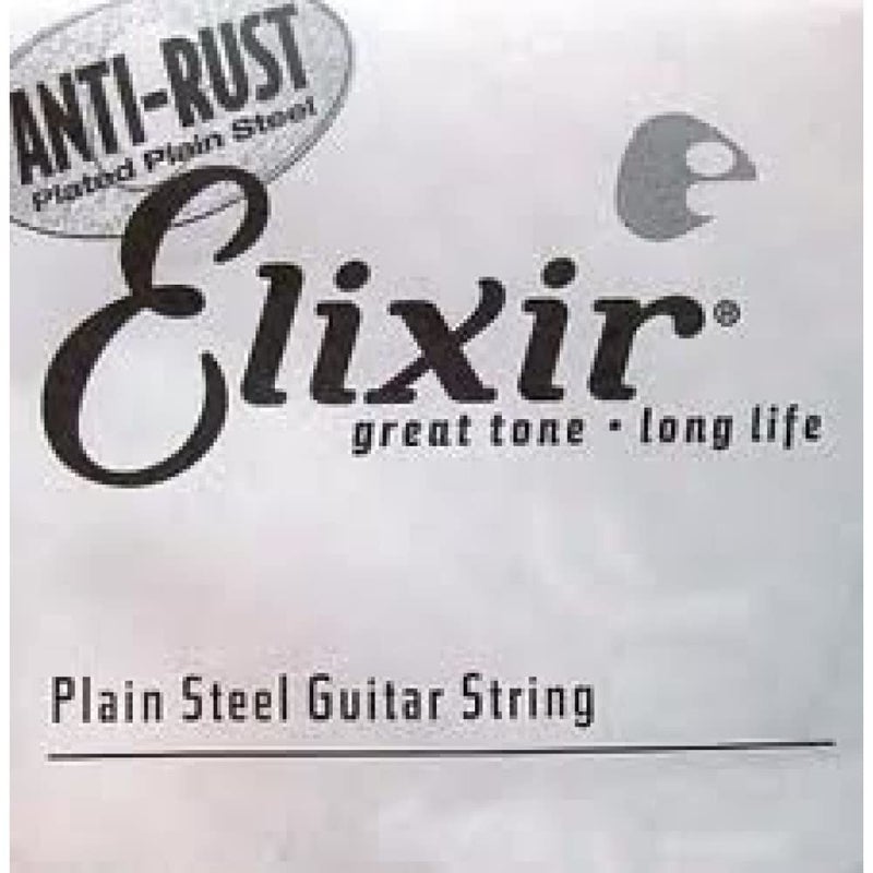 Elixir Strings Plain Steel Guitar String, .012